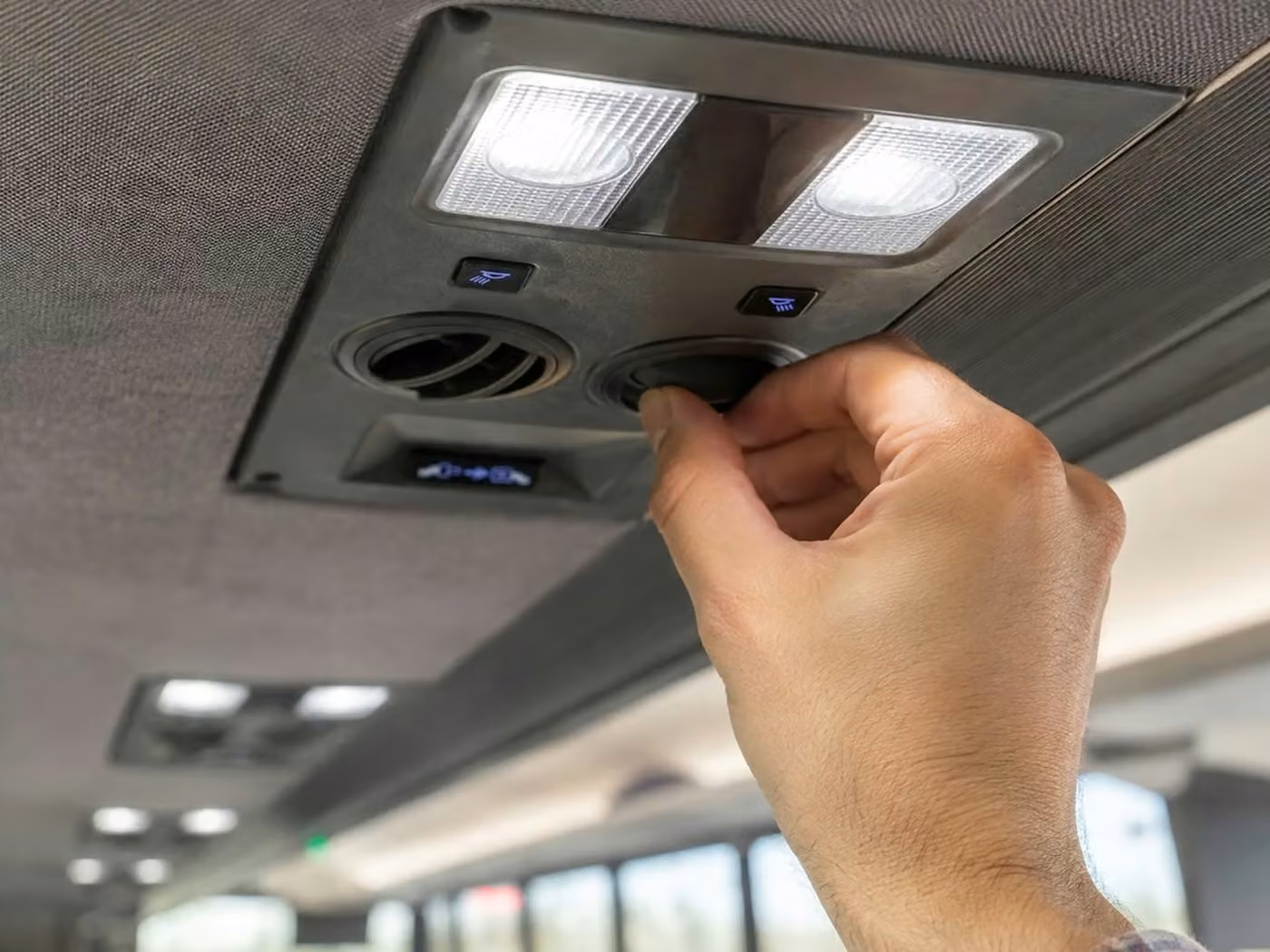 carmel charter bus climate control
