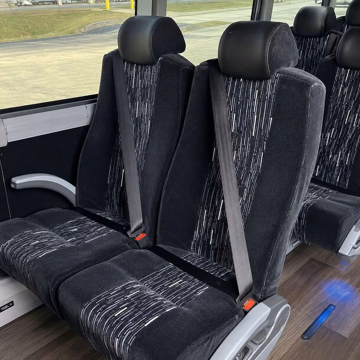 carmel charter bus interior 1