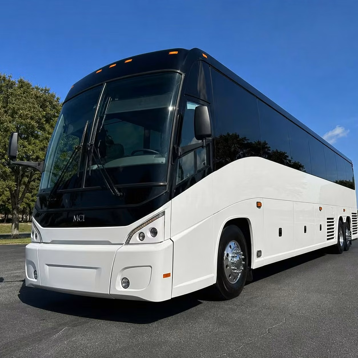 carmel charter bus rentals for touring talent