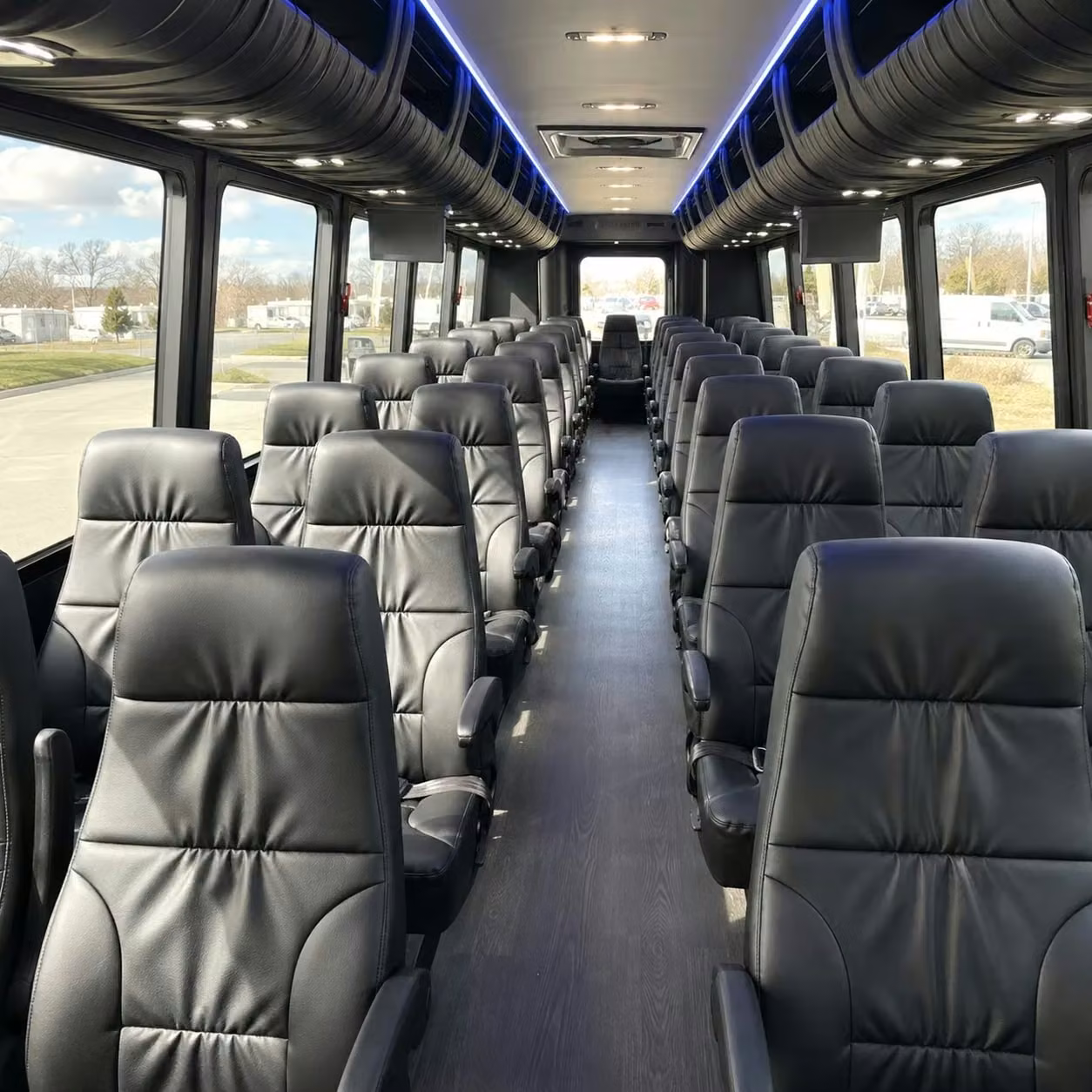 carmel minibus interior 1