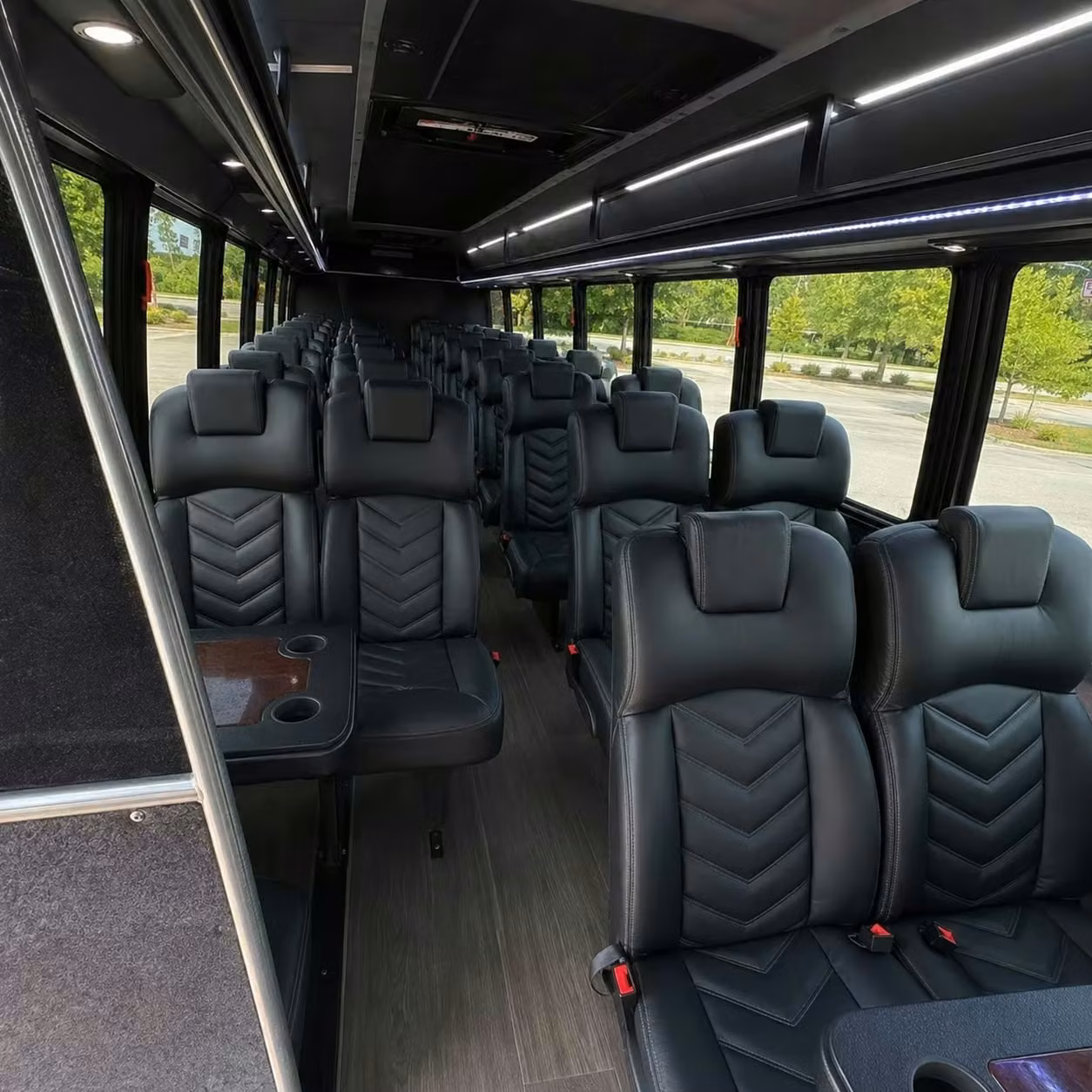 carmel minibus interior 2