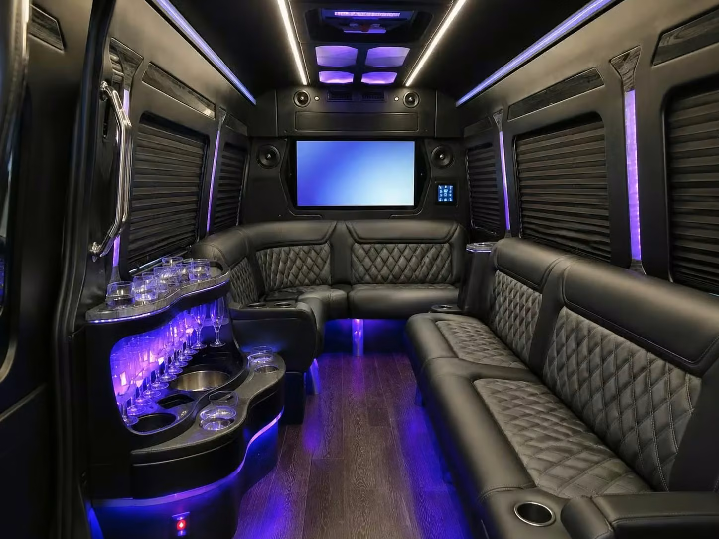 carmel party bus smart tvs