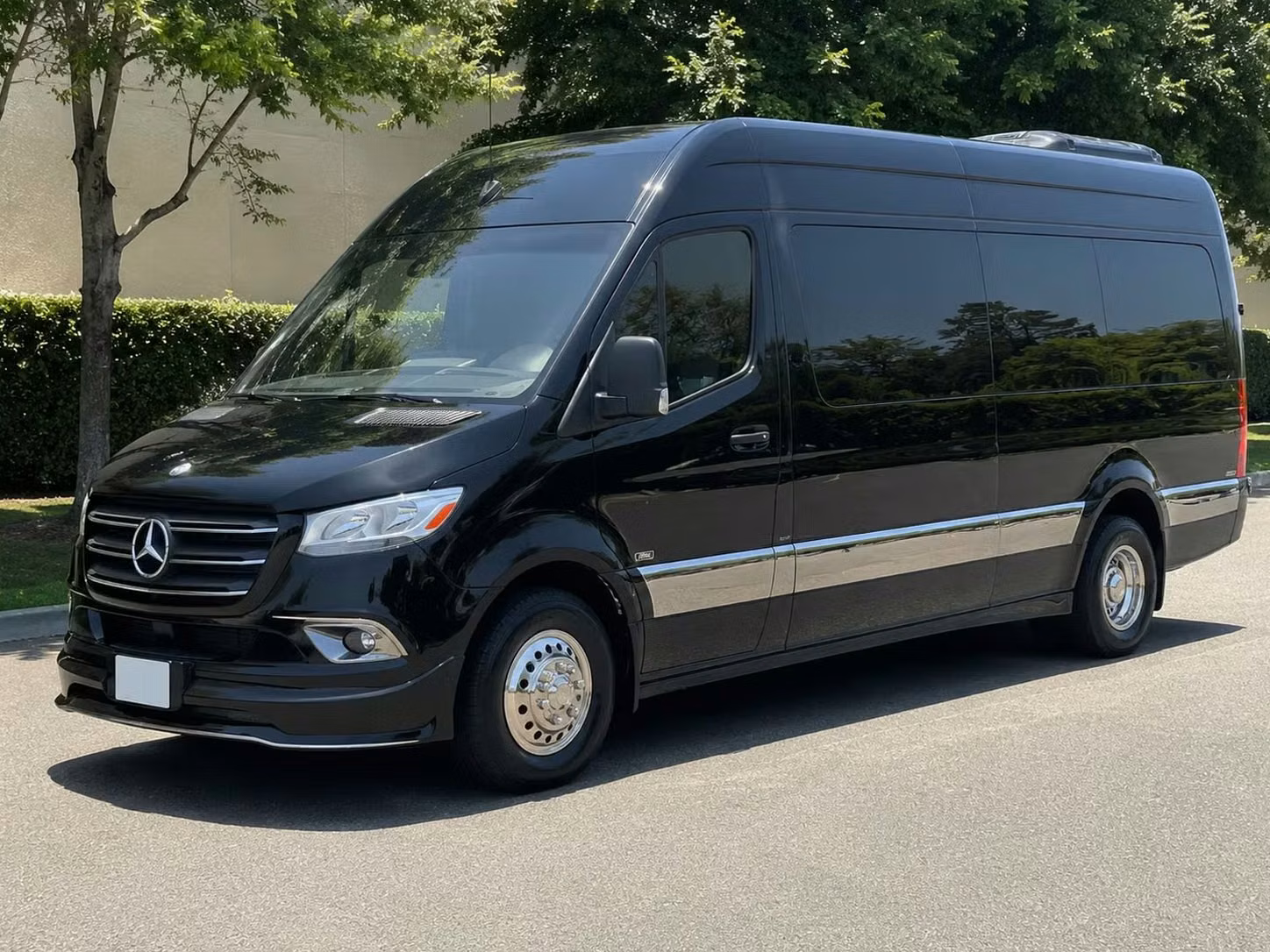 carmel sprinter van rental with driver