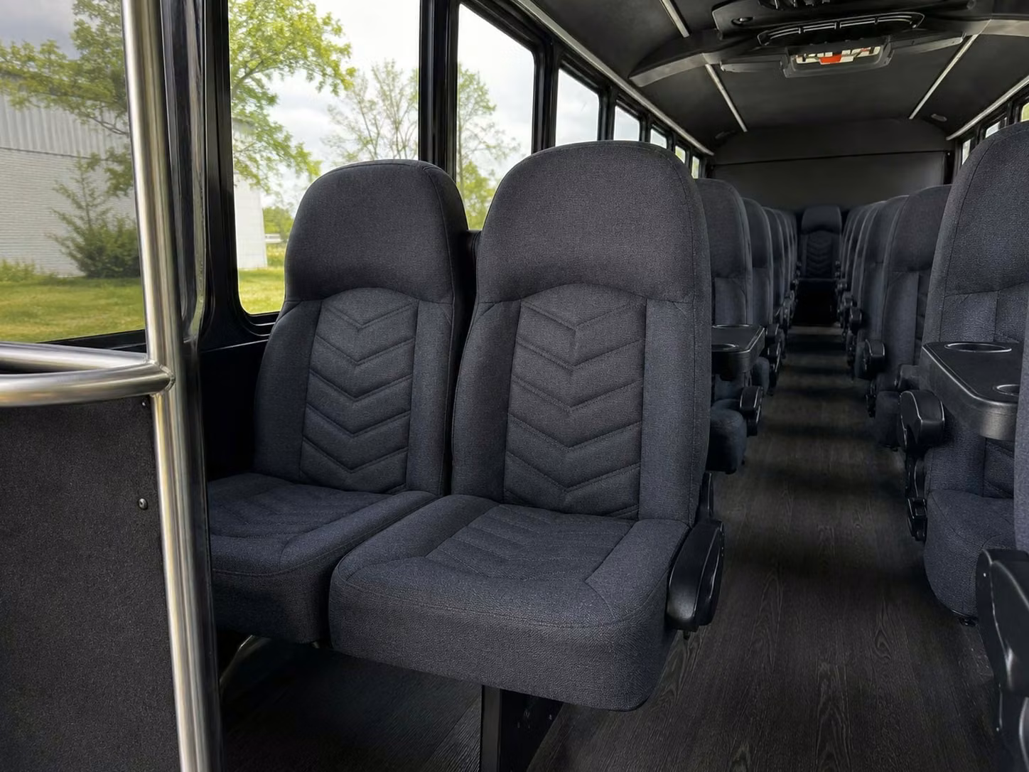 25 passenger minibus interior