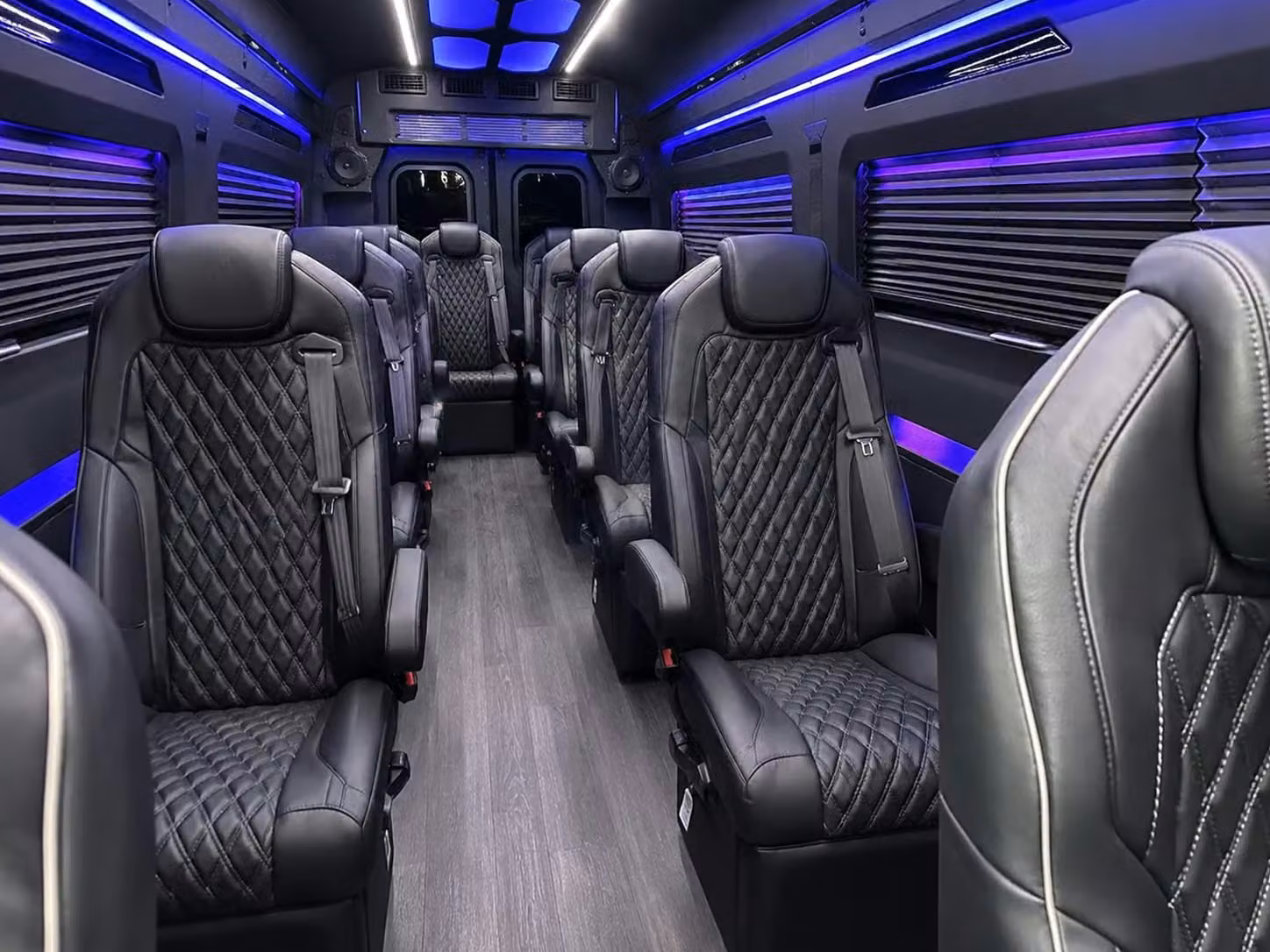 sprinter van with driver interior