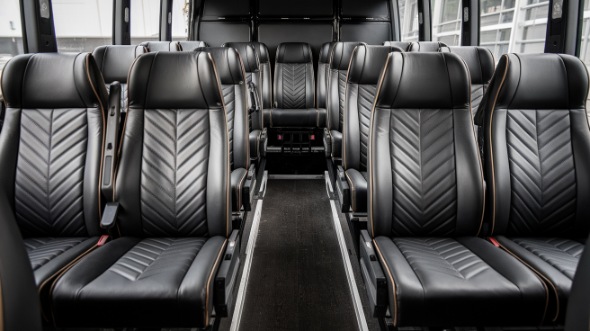 18 passenger minibus inside noblesville