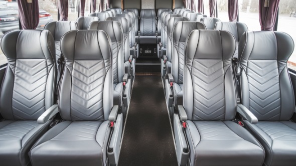 55 passenger charter bus interior bloomington