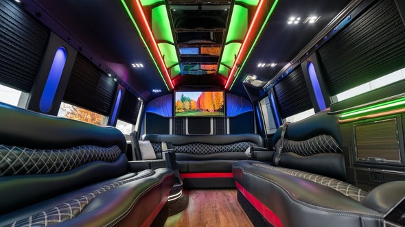 carmel party bus rental inside