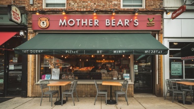 mother bears pizza